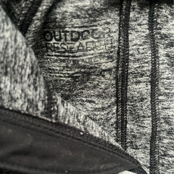 Outdoor Research Gray Melody Zip Up Long Sleeve Mock Neck Jacket Size M Athletic - Picture 2 of 9